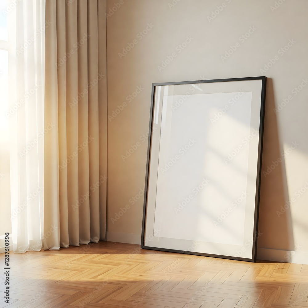 Frame mockup, ISO A paper size. Living room wall poster mockup. Interior mockup with house background. Modern interior design. 3D render Frame mockup, ISO A paper size. Living room wall poster mockup. Interior mockup with house background. Modern interior design. 3D render
