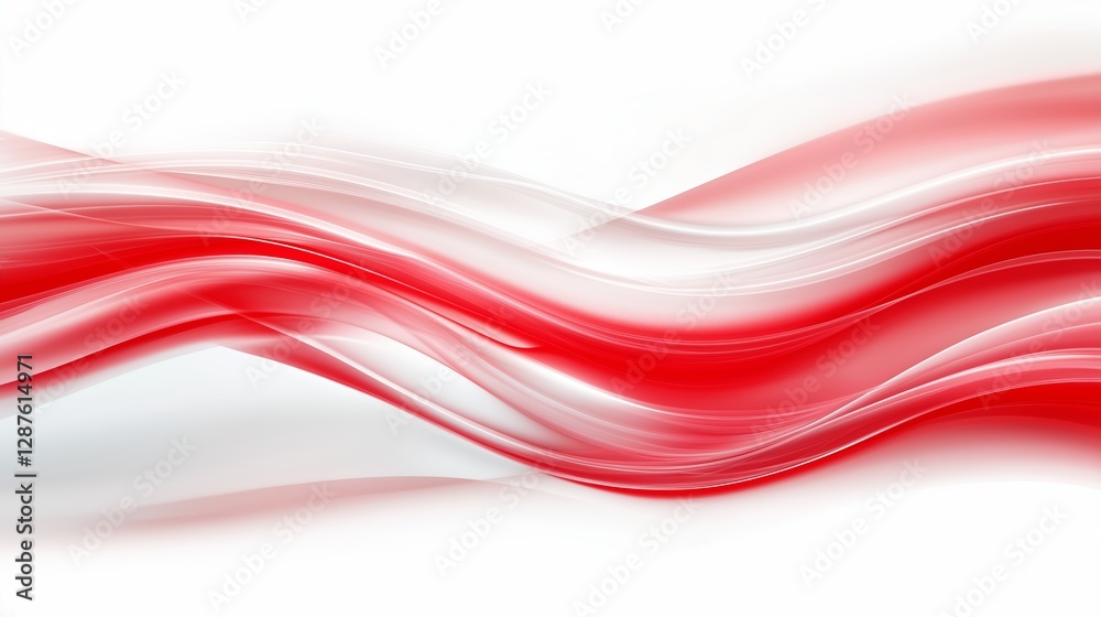 Naklejka premium Red and white background