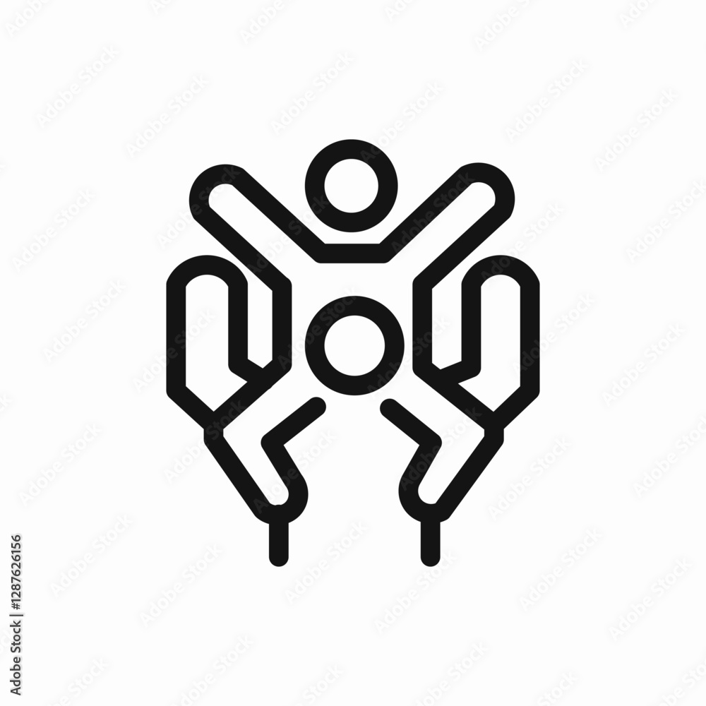 two friends icon vector sign two friends icon vector sign