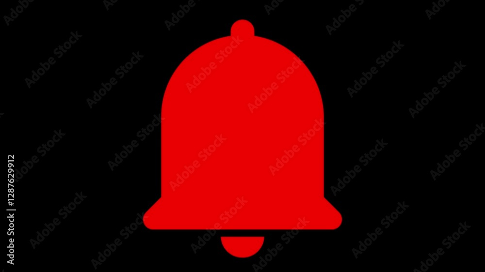 Bell Notification Alert,Background Transparency,赤 Bell Notification Alert,Background Transparency,赤