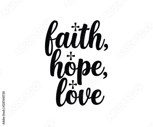 Christian Easter Cross Quote PNG – A Faith-Inspired Religious Design