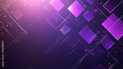 abstract purple background with stars,Abstract blurred banner for design, template, web poster,Minimalistic, flat design, high resolution.
