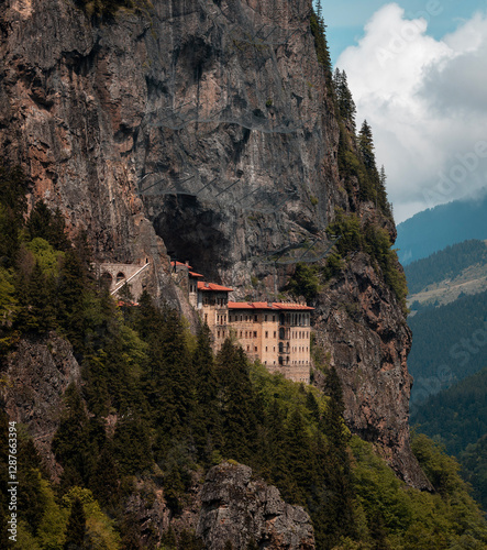 Sumela Monastery (Turkish: Sümela Manastırı) is a Greek Orthodox monastery, in the Maçka district of Trabzon Province in modern Turkey.