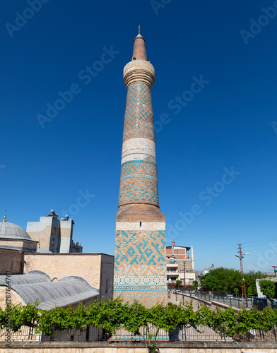 Obraz na płótnie The construction year of the Ulu Mosque, located in Siirt Province, Türkiye, is not known exactly. w salonie