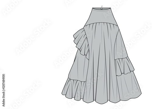 illustration vector design  skirts tecnicals drawings skirts skirts drawings dress pattern skirts fashion skirts women skirts tecnicals.design skirts