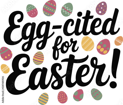 Easter Quotes Silhouette | Faith-Based Sayings Clipart | Holiday Typography Design