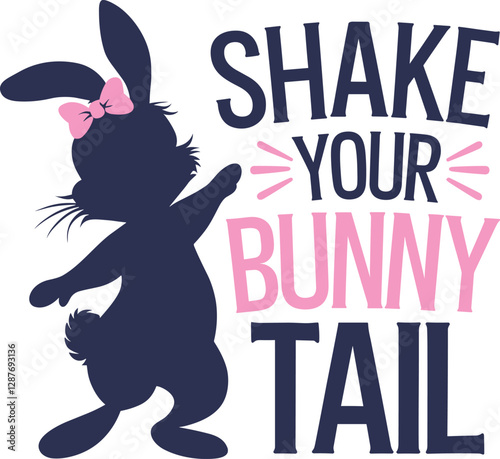 Easter Quotes Silhouette | Faith-Based Sayings Clipart | Holiday Typography Design