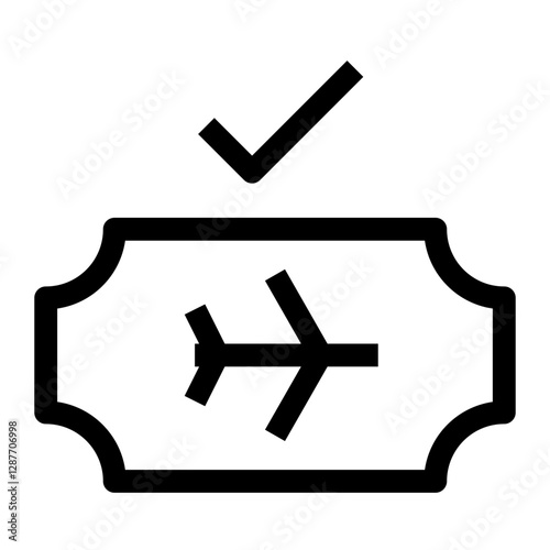 travel thin icon