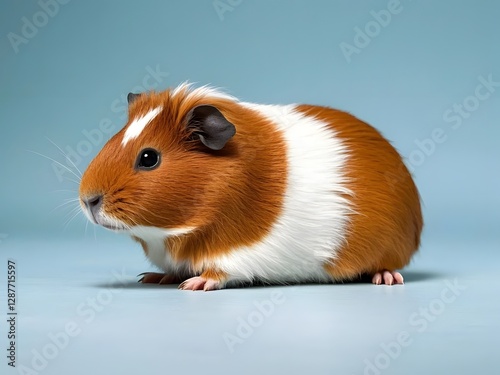 guinea pig isolated photo