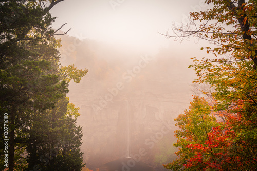 Beautiful Autumn in Taughannock Falls State Park