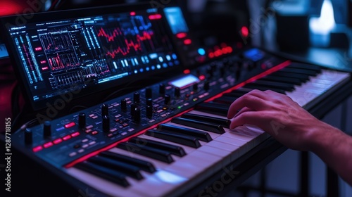 AI-driven music composition tool that generates original melodies and harmonies based on user input such as genre, mood, and instruments.