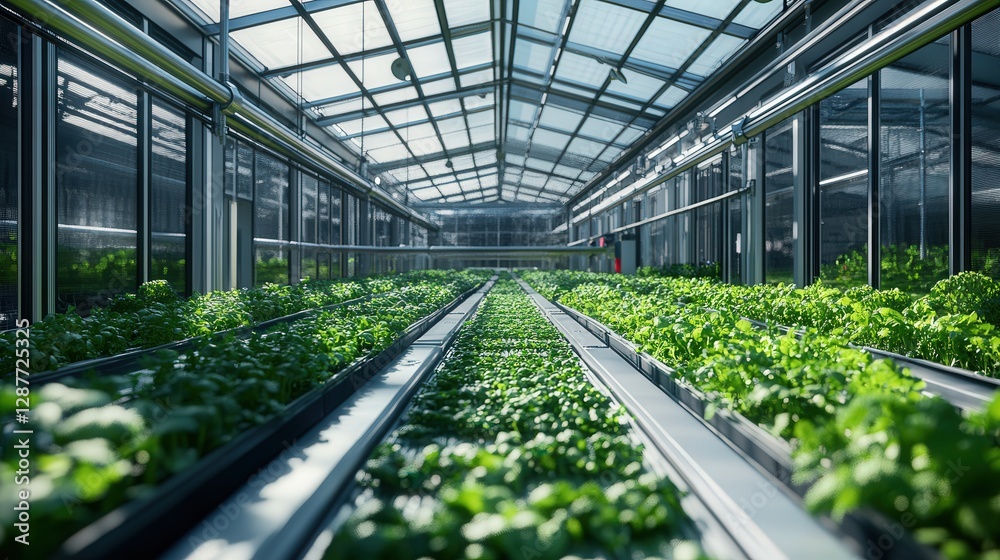 fully automated farm where machines work collaboratively to produce food in an eco-friendly and efficient manner. fully automated farm where machines work collaboratively to produce food in an eco-friendly and efficient manner.