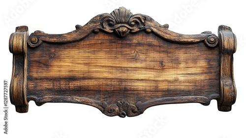 old wooden frame