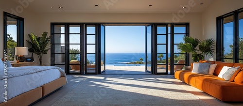 Oceanview Bedroom Coastal luxury suite