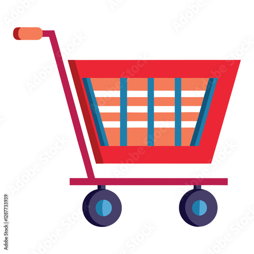 shopping cart vector