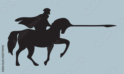 Centaur Spear Logo Vector Design  horse, sagittarius, illustration, animal, sign, symbol, arrow, astrology, fantasy, graphic, legend, myth, mythology, silhouette, warrior, archery, drawing, sport, art