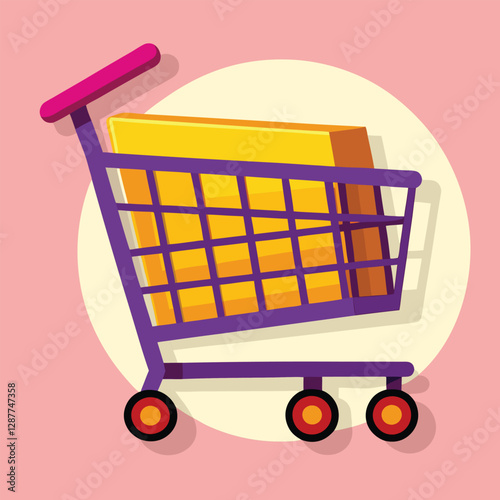 shopping cart vector