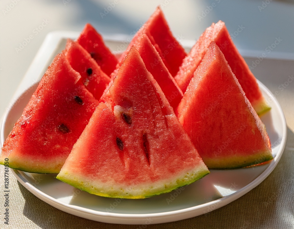 Refreshing Watermelon Slices Refreshing Watermelon Slices