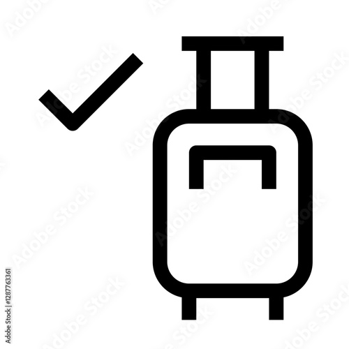 travel thin icon