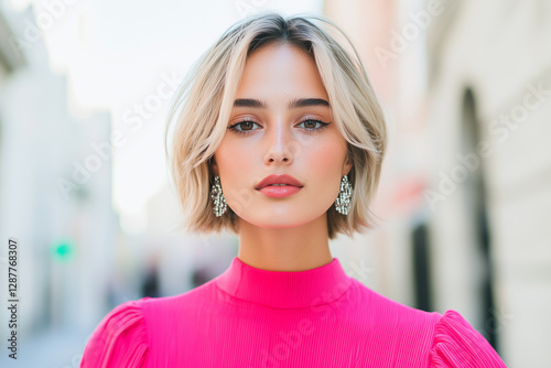 Blond woman
