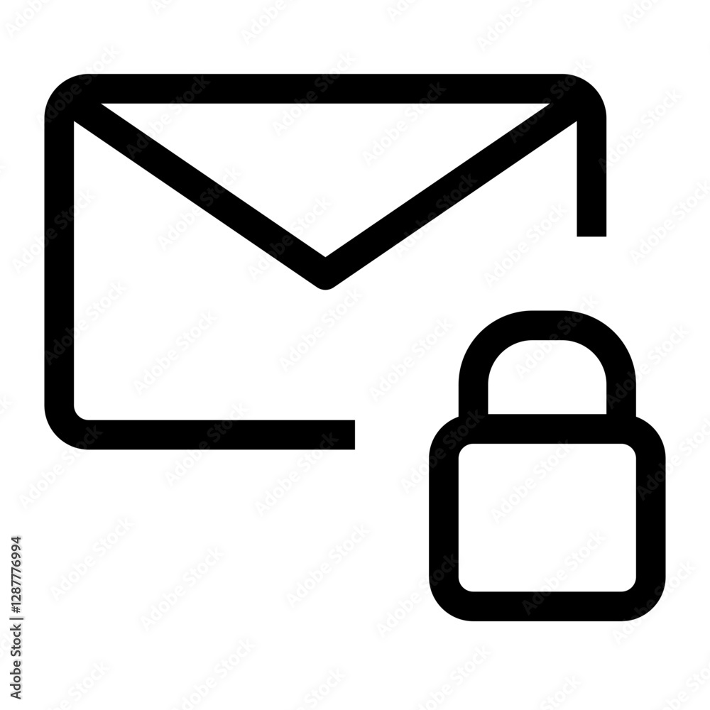 email thin icon email thin icon