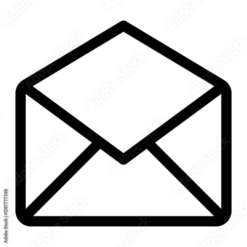 email thin icon