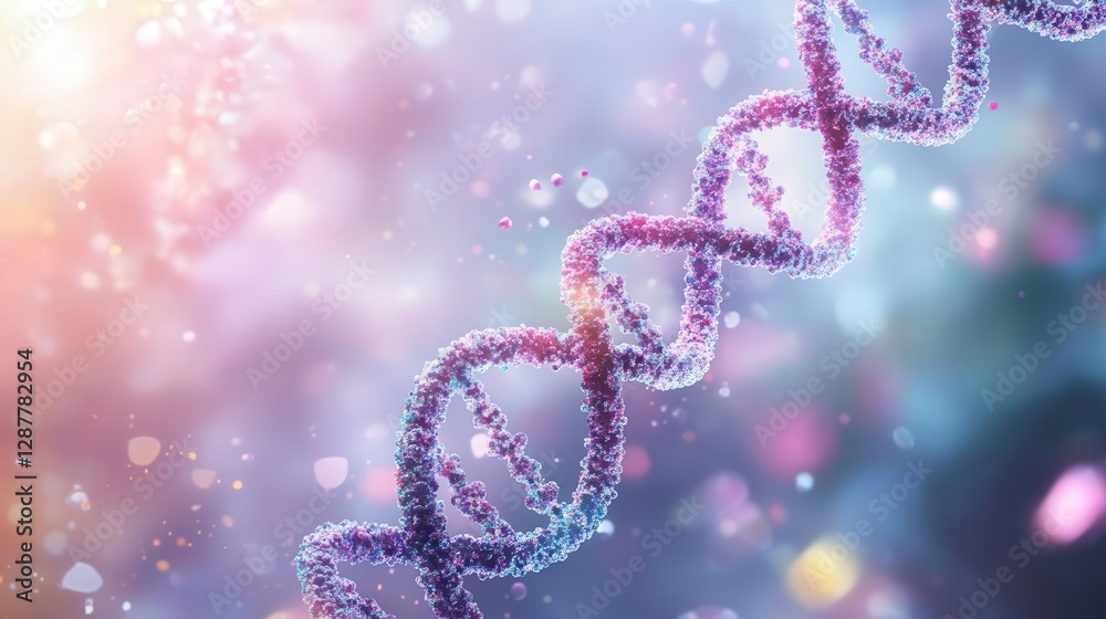 DNA expression. Show modifications like methylation and acetylation on the DNA strands and how they influence gene activity. DNA expression. Show modifications like methylation and acetylation on the DNA strands and how they influence gene activity.