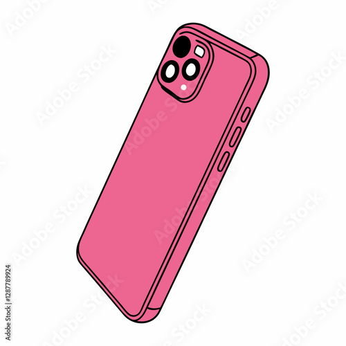mobile cover design vector illustration