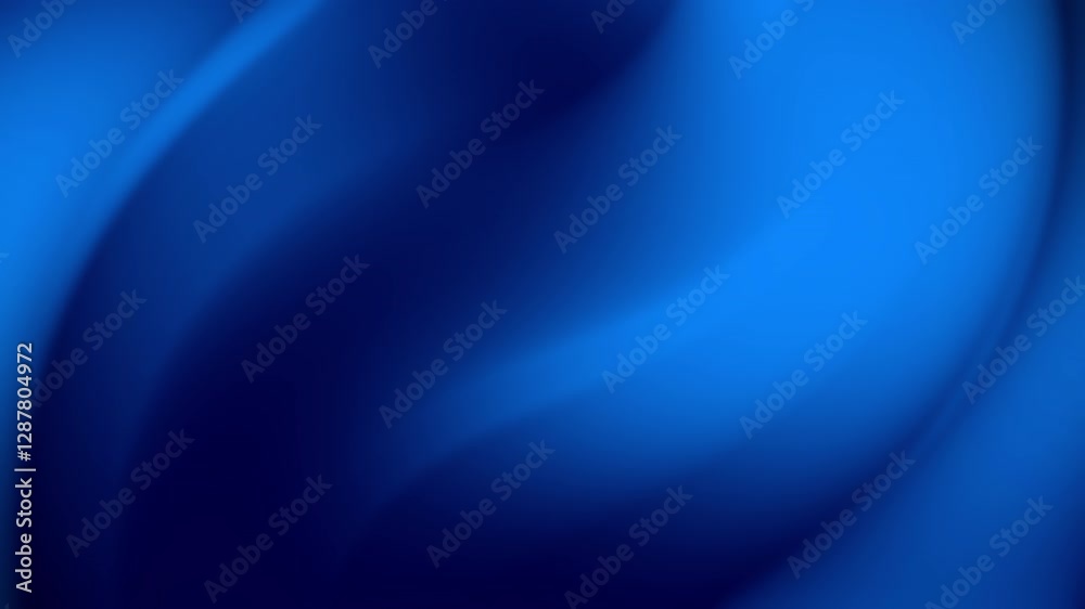 Soft Blue Gradient Background with Flowing Curves and Smooth Transitions for Abstract Design and Creative Projects