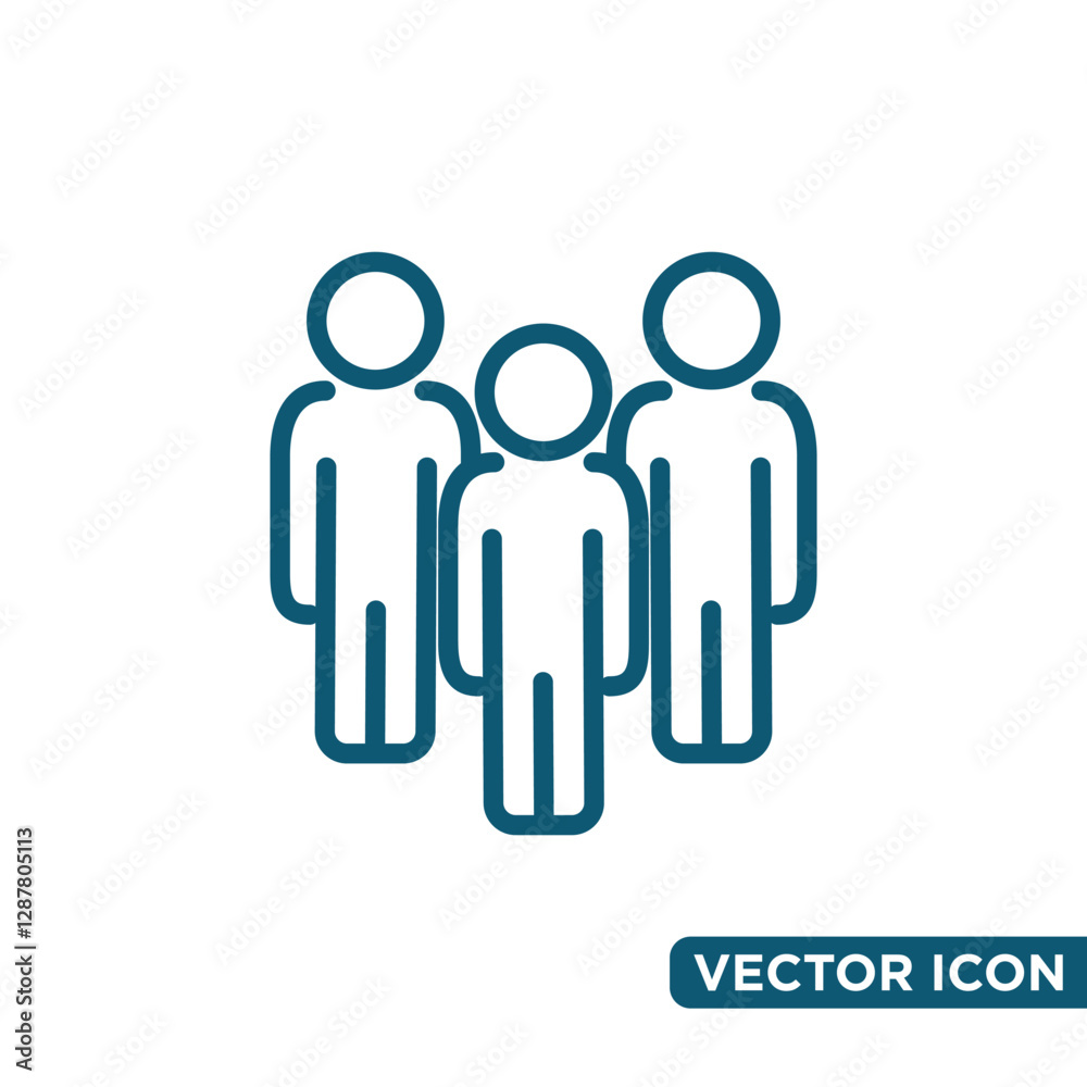 Simple People Icon Design Template Simple People Icon Design Template