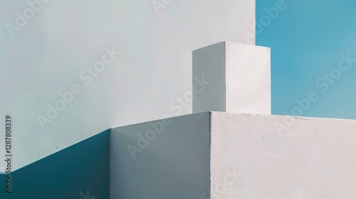 Elevate Your Display with the Minimalist White Cube Display Stand: A Blend of Style and Function. This sleek and simple display stand, featuring the classic white cube design, is not just a piece of f