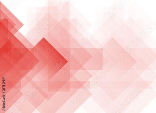 abstract red geometric backgound vector