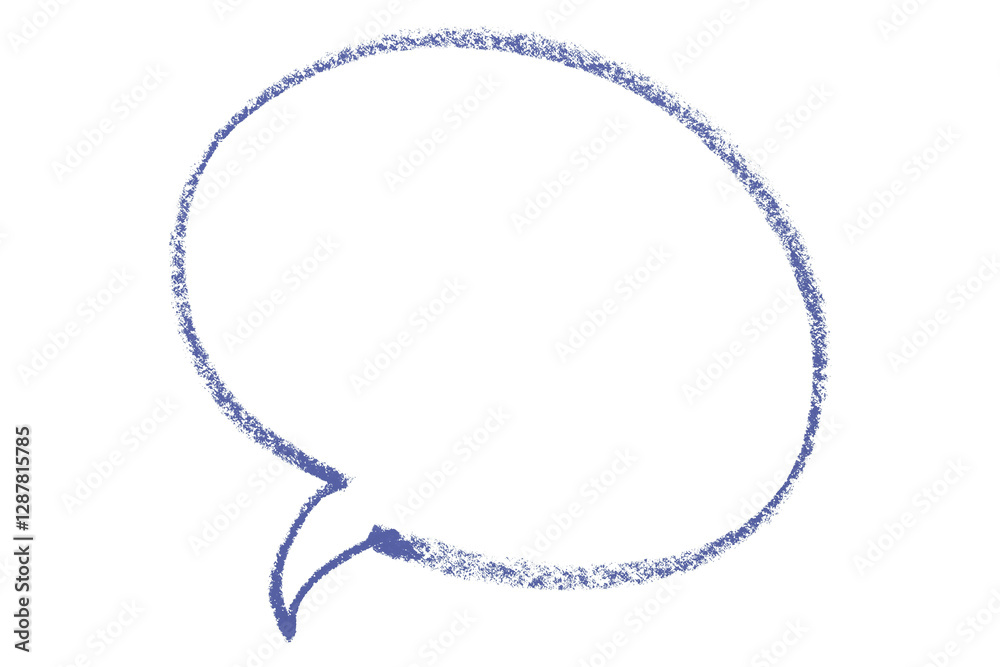 Separate purple speech bubble on transparent background Separate purple speech bubble on transparent background