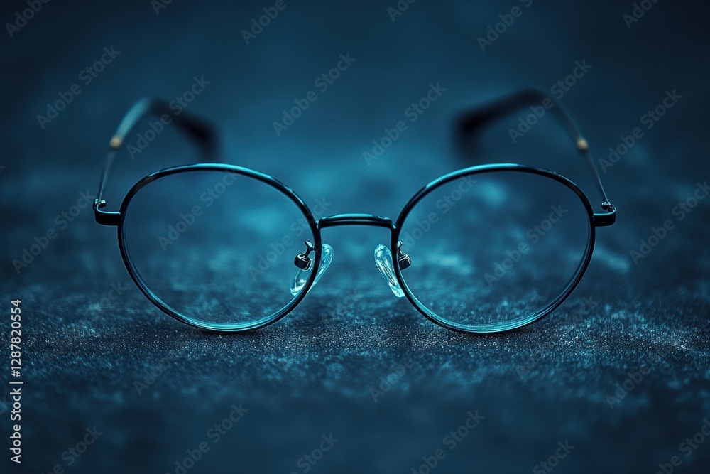 A Close Up Of A Pair Of Black Rimmed Eyeglasses A Close Up Of A Pair Of Black Rimmed Eyeglasses