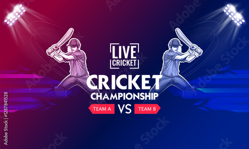 cricket championship sports tournament background