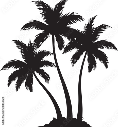 palm tree silhouette