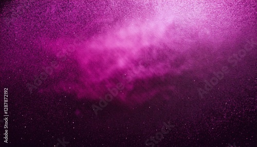 Pink grainy texture abstract background, violet pink magenta glowing noisy poster, banner black backdrop design