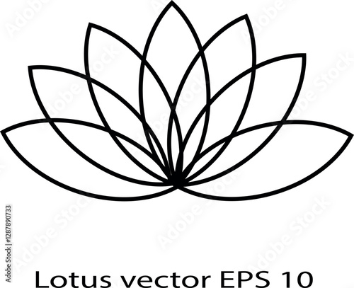 Lotus Flower vector art