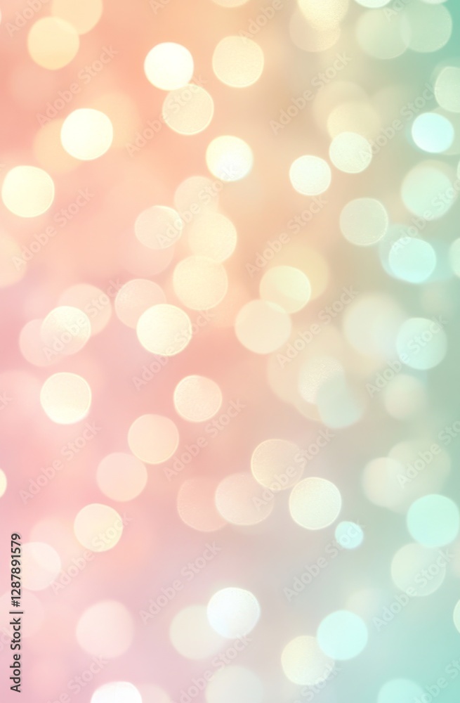A soft pastel bokeh background with gentle hues of peach, mint green, and pale yellow A soft pastel bokeh background with gentle hues of peach, mint green, and pale yellow