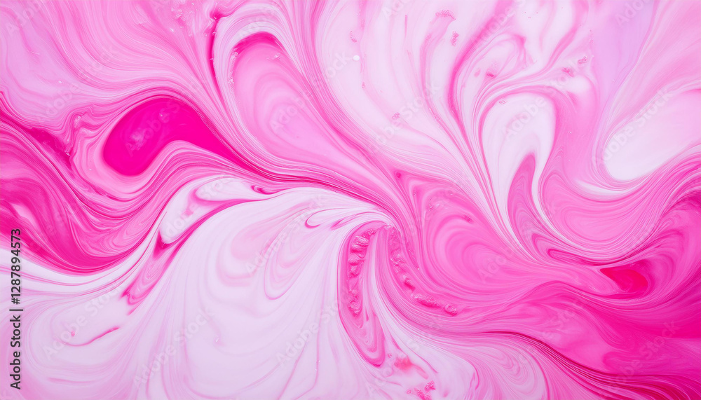 White pink abstract fluid painting. Liquid art texture. Acrylic or oil paint. Marble pattern. White pink abstract fluid painting. Liquid art texture. Acrylic or oil paint. Marble pattern.