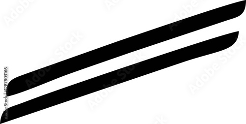 Basic art of Arabic letter of alphabet or basic Arabic symbol use in their language.