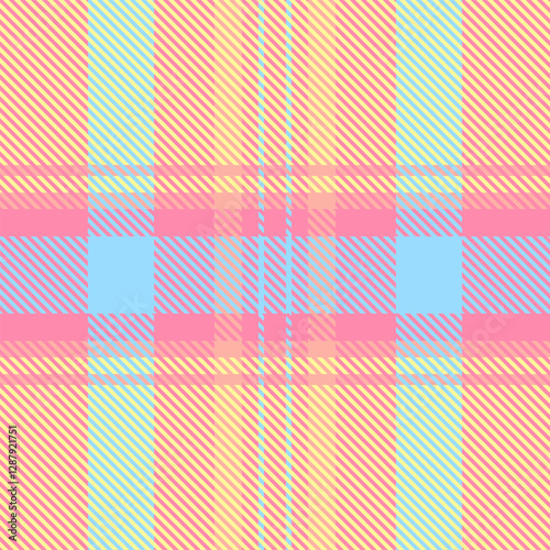 Pastel plaid pattern.  Sweet, delicate design perfect for branding, textiles, and stationery.  Soft colors evoke feelings of calm and happiness. Ideal for websites, packaging, or apparel.