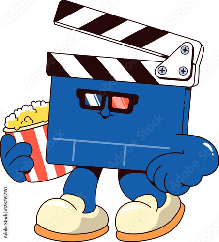 Movie Clapperboard Character