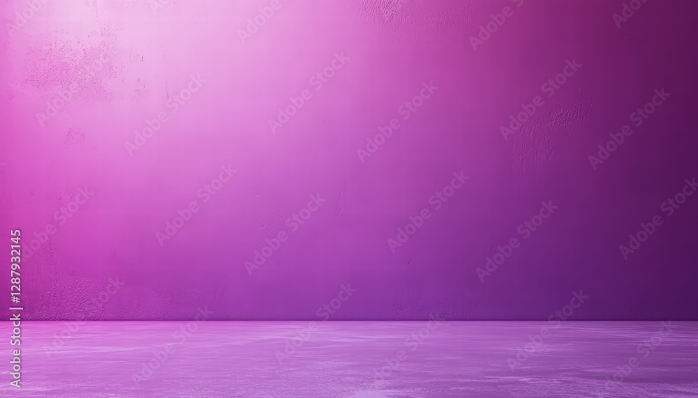 Abstract purple background with empty space for product presentation, a panoramic view of a mockup studio room with soft light and shadow Abstract purple background with empty space for product presentation, a panoramic view of a mockup studio room with soft light and shadow