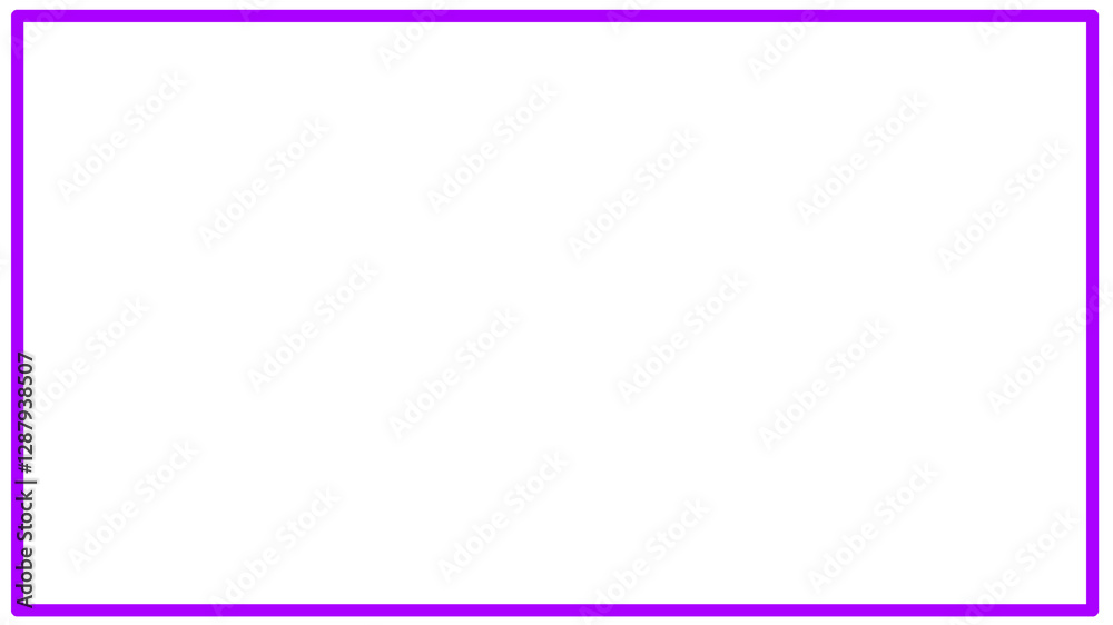 purple rectangle frame basic shape purple rectangle frame basic shape