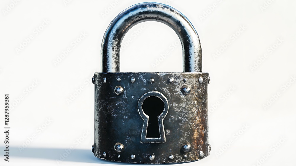 Lock Symbol on Transparent Background – Secure, Digital Security Icon Lock Symbol on Transparent Background – Secure, Digital Security Icon