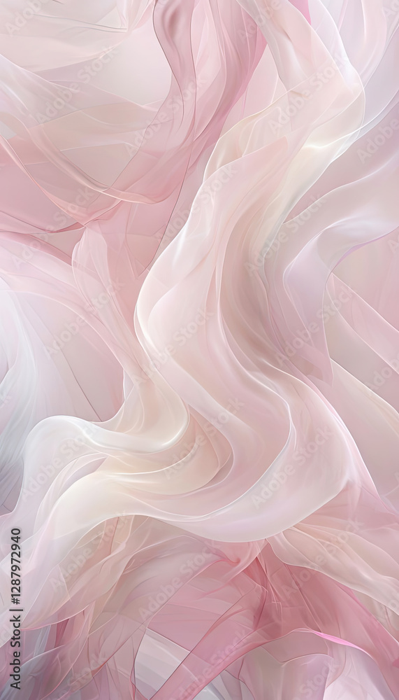 Abstract background of Flowing Pastel Fabric, Wallpaper for design Abstract background of Flowing Pastel Fabric, Wallpaper for design