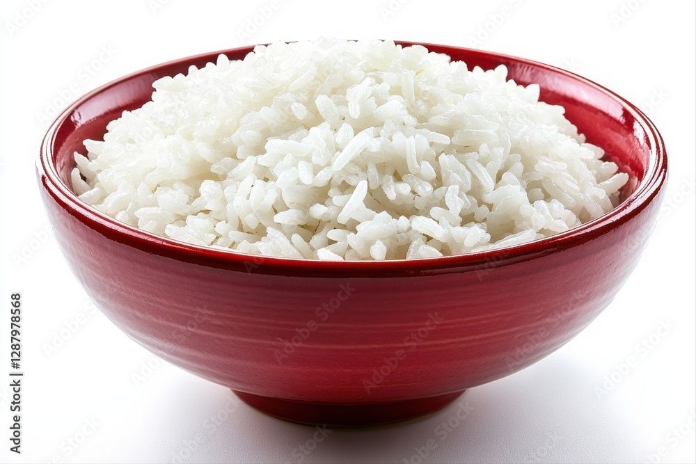 Delicious white rice bowl kitchen food photography cozy home close-up culinary delight Delicious white rice bowl kitchen food photography cozy home close-up culinary delight