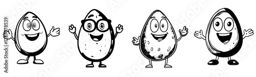 A cheerful pistachio character represents keto diet food, depicted as a fresh and comical nut mascot with a modern design, waving its hand in a happy and smiling manner