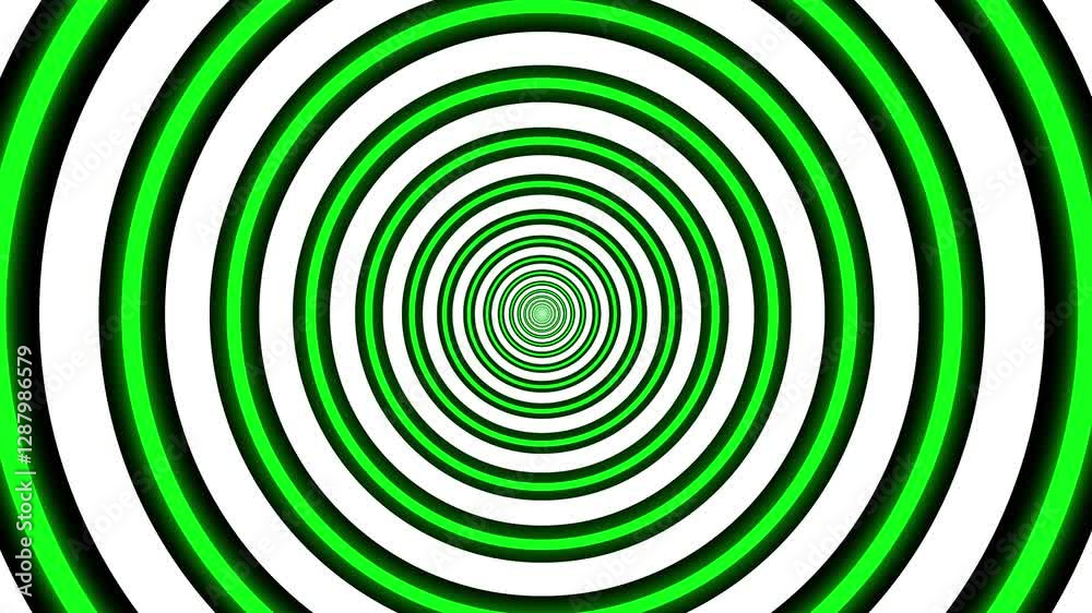 hypnotic green and white spiral illusion background hypnotic green and white spiral illusion background